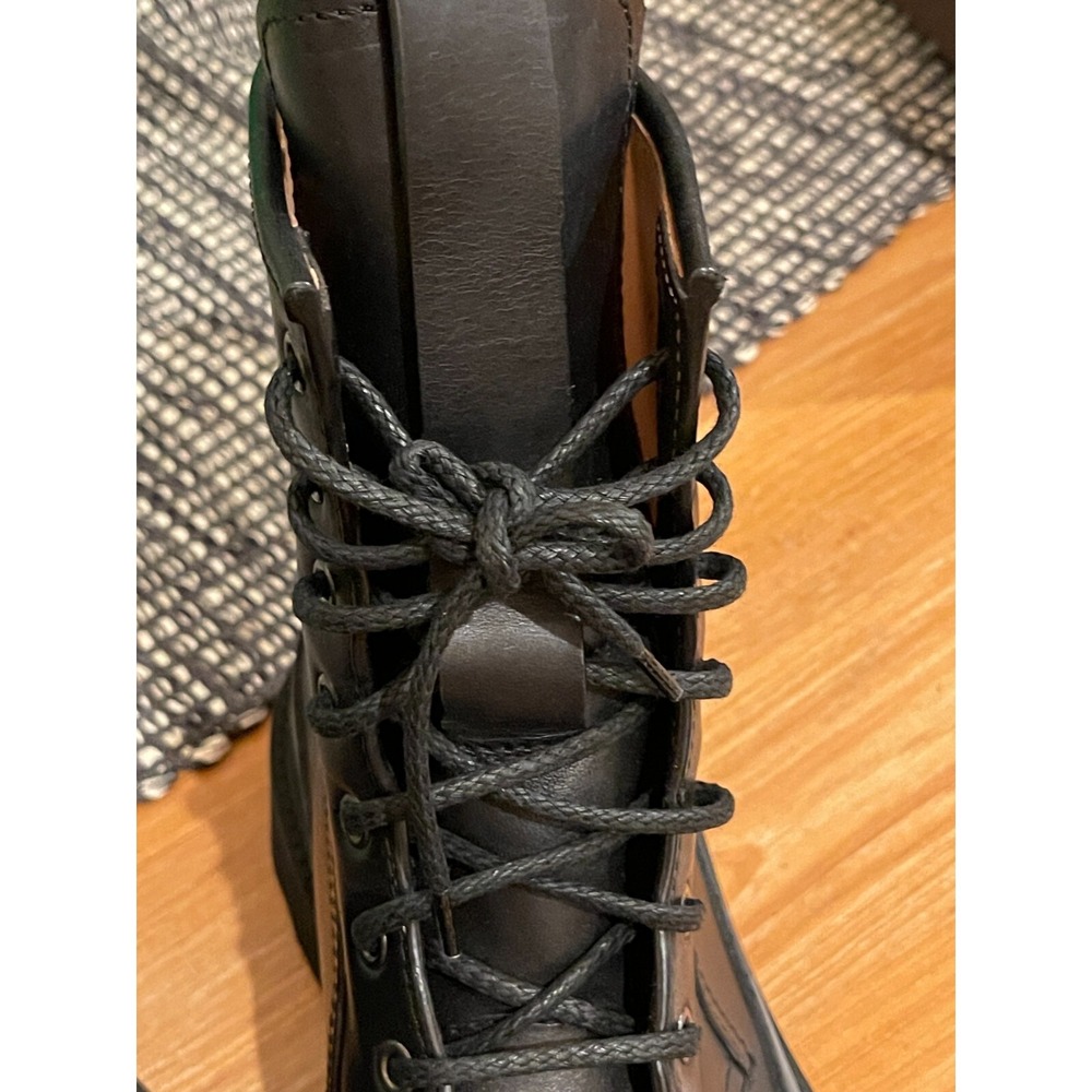 Bottega Veneta 578295 Men's Black leather grey suede Storm Cuir boots, Sz 40 - Picture 11 of 15
